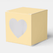Creëer Uw eigen ontwerp hart uitgesneden gunstbox Bedankdoosjes (Voorkant Zijde)