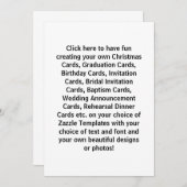 Creëer uw eigen ontwerp-Kaarten en -uitnodigingen Kaart (Voorkant / Achterkant)