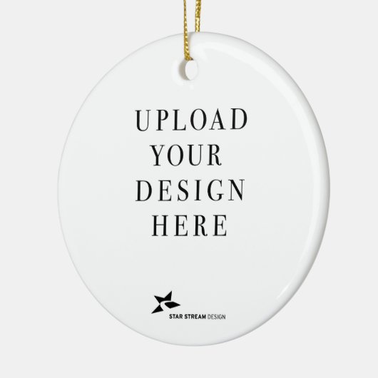 Creëer Uw eigen ontwerp Keramisch Ornament (Links)