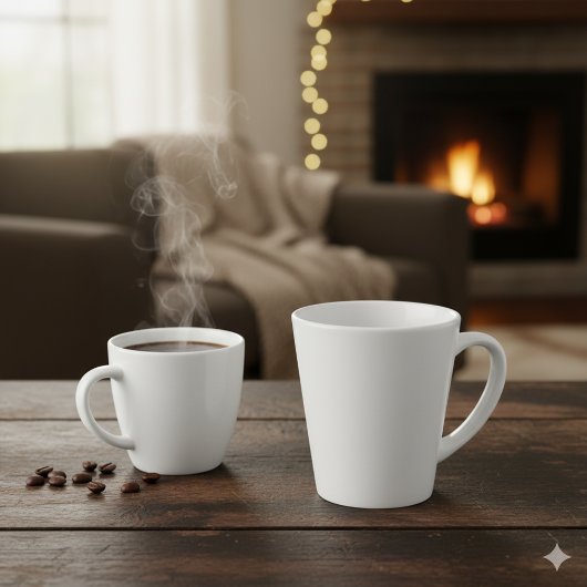 Creëer Uw eigen ontwerp Kleine 12oz Latte Mok