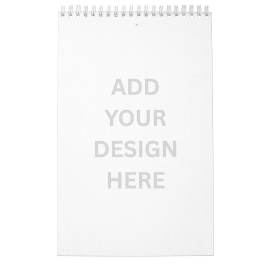 Creëer uw eigen ontwerp kleine enkele paginakalend kalender (Hoes)