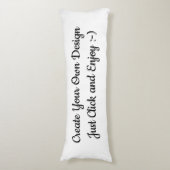 Creëer uw eigen ontwerp:-) lichaamskussen (Voorkant Verticaal)