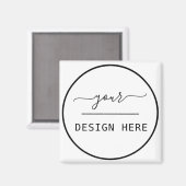 Creëer Uw eigen ontwerp Magneet (Voorkant / Achterkant)