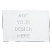 Creëer uw eigen ontwerp met één standaardgrootte kussensloop (Voorkant)