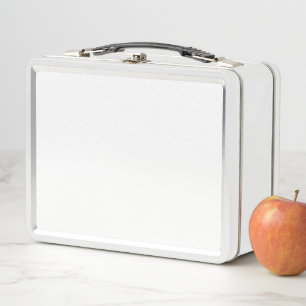 Creëer uw eigen ontwerp metalen lunchbox
