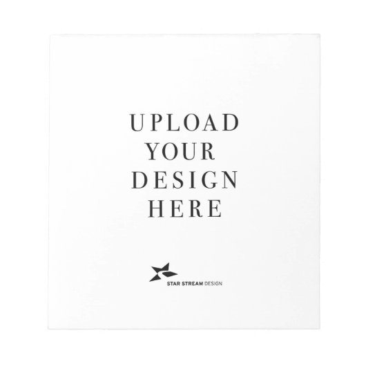 Creëer Uw eigen ontwerp Notitieblok (Voorkant)