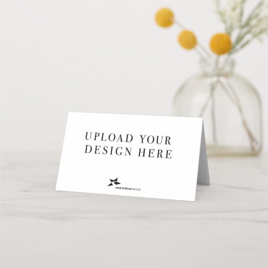 Creëer Uw eigen ontwerp Plaatskaartje (Voorkant)