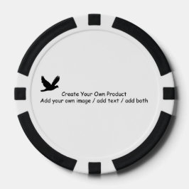 Creëer uw eigen ontwerp pokerchips