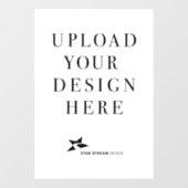 Creëer Uw eigen ontwerp Raamsticker (Vel)