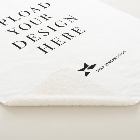 Creëer Uw eigen ontwerp Sherpa Deken (3/4)