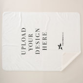 Creëer Uw eigen ontwerp Sherpa Deken (Voorkant (horizontaal))