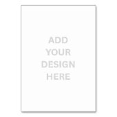 Creëer uw eigen ontwerp tafel Kaart (Voorkant)