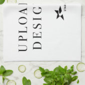 Creëer Uw eigen ontwerp Theedoek (Gevouwen)