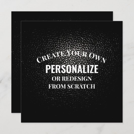 Creëer uw eigen — ontwerp uw eigen aangepaste Kaar (Voorkant / Achterkant)