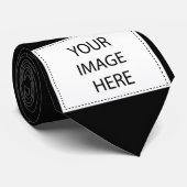 CREËER UW EIGEN — ONTWERP UW EIGEN — BLANK STROPDAS (Opgerold)