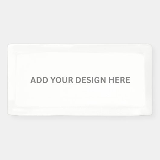 Creëer Uw Eigen Ontwerp Vinyl Banner, 2'x1' Banner (Horizontaal)