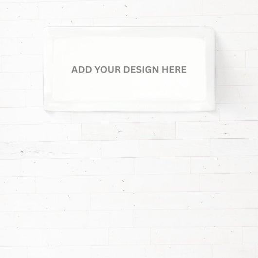 Creëer Uw Eigen Ontwerp Vinyl Banner, 2'x1' Banner (Insitu)