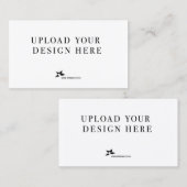 Creëer Uw eigen ontwerp Visitekaartje (Voorkant / Achterkant)