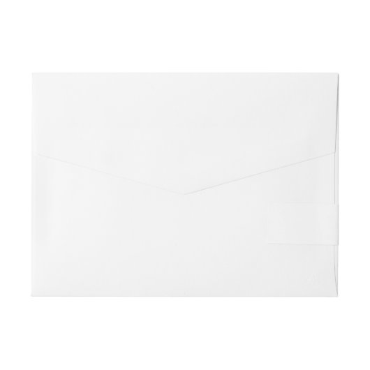 Creëer uw eigen ontwerp Wraparound Adresetiketten Adreslabel Wikkel (Achterkant)