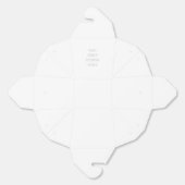 Creëer Uw eigen ontwerpmedium Neem de gunstbox uit Bedankdoosjes (Ongevouwen)