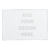 Creëer uw eigen ontwerppaar van standaardgrootte kussensloop (Voorkant-Rechts)