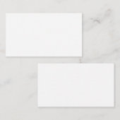 Creëer Uw eigen ontwerpstandaard 3,5 inch x 2 inch Aanbevelingskaartje (Voorkant / Achterkant)