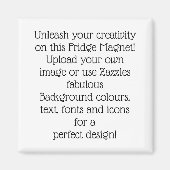 Creëer Uw eigen ontwerpvriend Magneet (Voorkant)