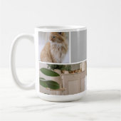 Creëer Uw eigen op maat gemaakte 5 foto gepersonal Koffiemok (Links)