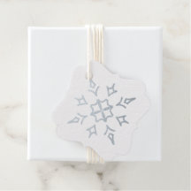 Creëer uw eigen open zilverfolie sneeuwvlok