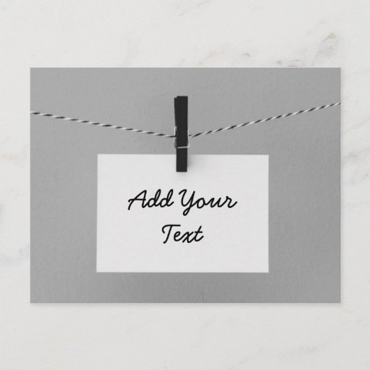 Creëer Uw eigen opmerking aanpassen Briefkaart (Voorkant)