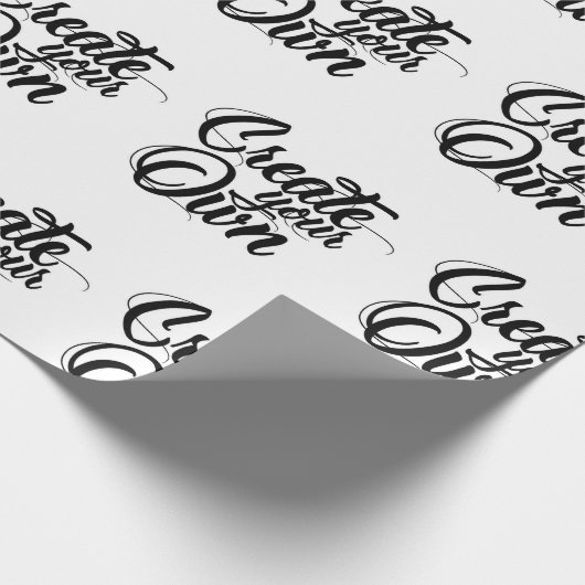 Creëer uw eigen opvulpapier cadeaupapier (Hoek)