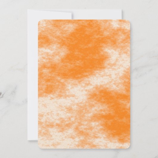 Creëer uw eigen Oranje en witte textuur Kaart (Achterkant)
