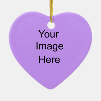 Creëer uw eigen ornament Light Lavender Heart