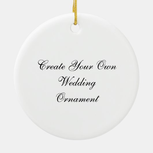 Creëer Uw Eigen Ornamenten van het Huwelijk (Achterkant)