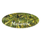 Creëer uw eigen ovaal label naambadge (Voorkant)