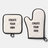 Creëer Uw eigen Ovenwant & Pannenlap Set (Voorkant)