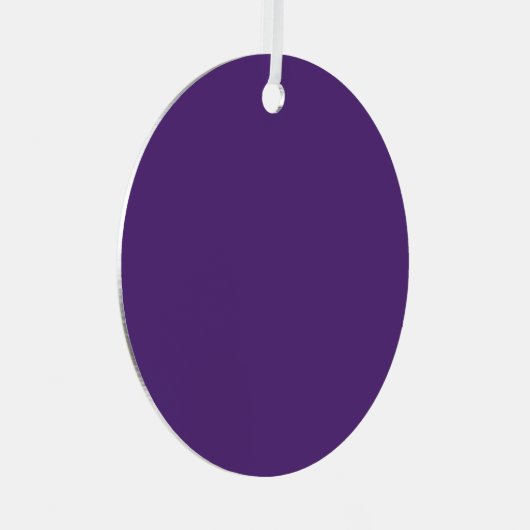 Creëer Uw eigen Paars Metalen Ornament (Voorkant Rechts)
