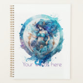 Creëer Uw eigen Paarse & Blauwe Waterman Zodiac Planner (Voorkant)