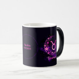 Creëer Uw eigen Paarse Celestial Taurus Zodiac Magische Mok