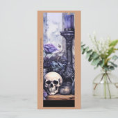 Creëer Uw eigen Paarse Gotische Magic Bladwijzer (Staand voorkant)