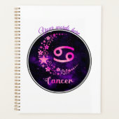 Creëer Uw eigen Paarse Hemelkanker Zodiac Planner (Voorkant)
