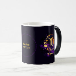 Creëer Uw eigen Paarse Hemelse Maagd Zodiac Magische Mok