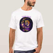 Creëer Uw eigen Paarse Hemelse Maagd Zodiac T-shirt (Voorkant)