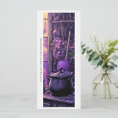 Creëer Uw eigen Paarse Magic Apothecary Bladwijzer (Staand voorkant)