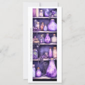 Creëer Uw eigen Paarse Potions Bladwijzer Kaart (Voorkant)