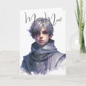 Creëer Uw eigen Paarse Prins Kaart (Voorkant)