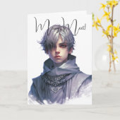 Creëer Uw eigen Paarse Prins Kaart (Gele Bloem)