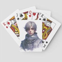 Creëer Uw eigen Paarse Prins Pokerkaarten