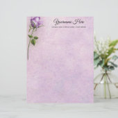 Creëer Uw eigen Paarse Roos (Staand voorkant)