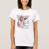 Creëer Uw eigen pad gepersonaliseerd T-shirt (Voorkant)